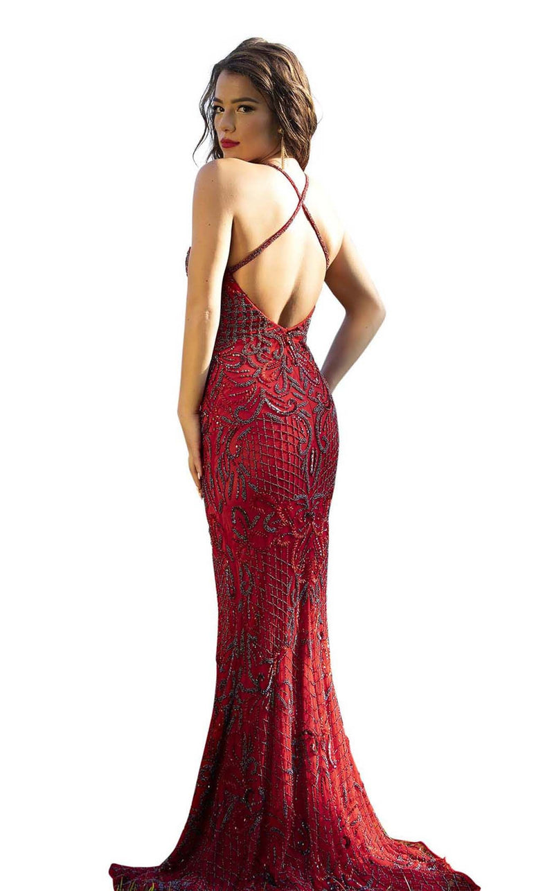 Primavera Couture 3212 Red-Gunmetal