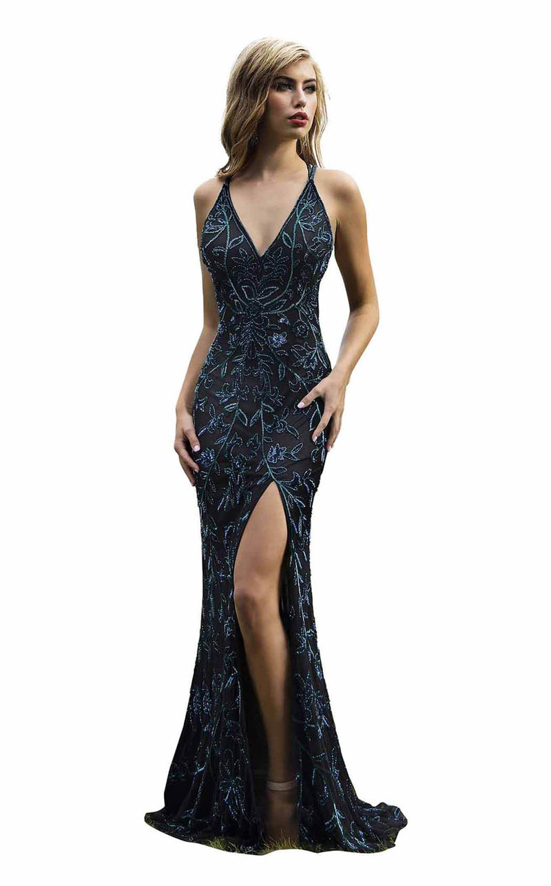 Primavera Couture 3220 Black/Teal