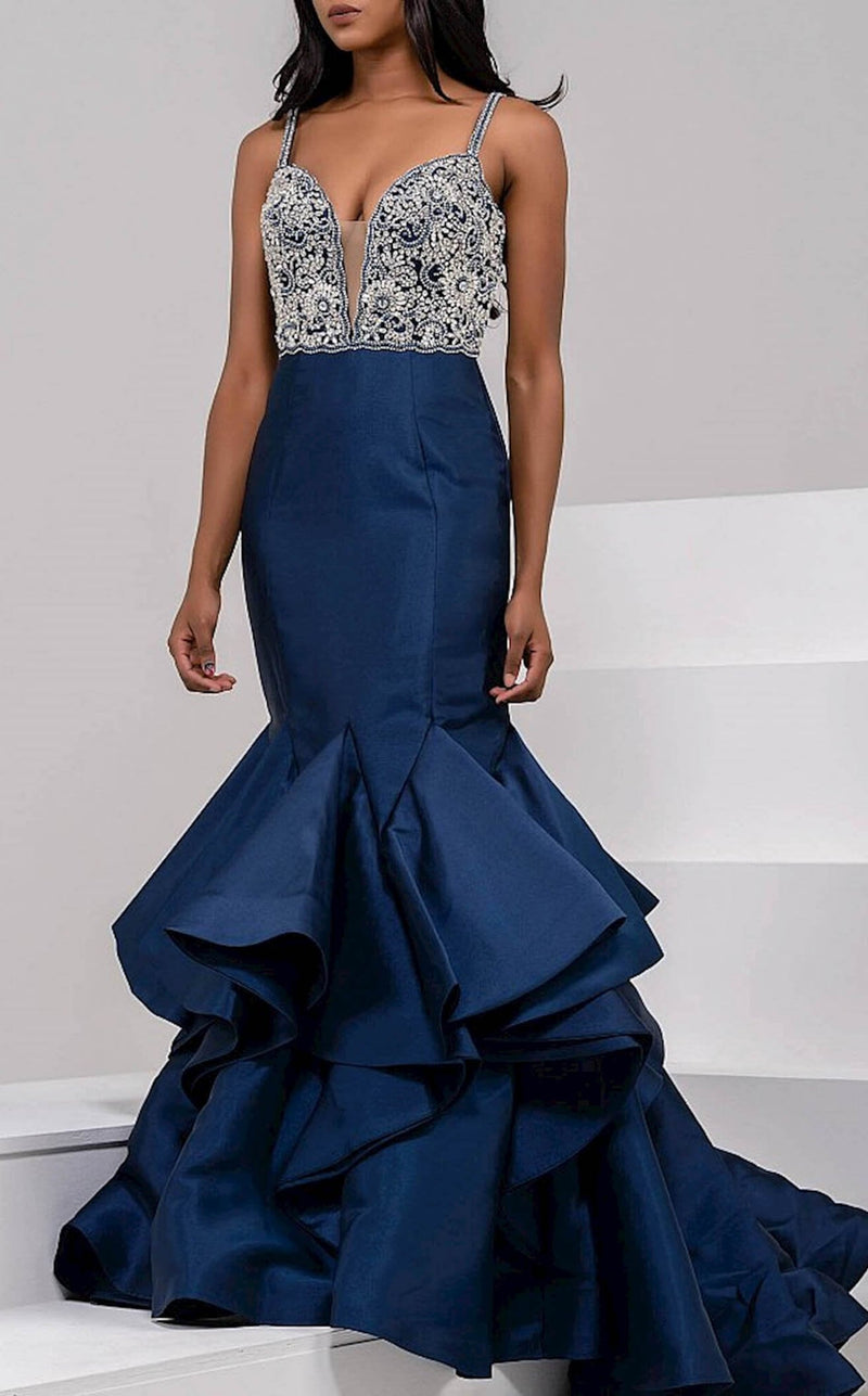 Jovani 32355BG Navy