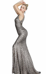 Jovani 3237BG Animal-Print