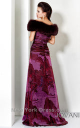 Jovani 3338BG Aubergine