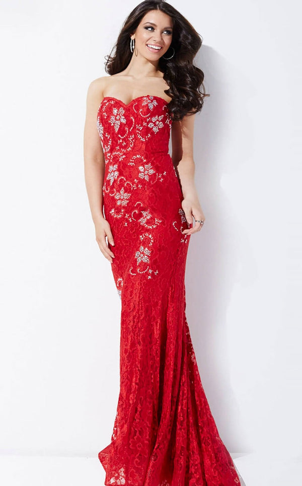 Jovani 34082BG Red