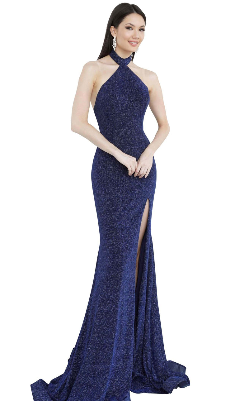 Jovani 3463 Black/Royal