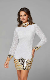 Primavera Couture 3503 Ivory Multi