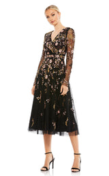 Mac Duggal 35103 Black Multi