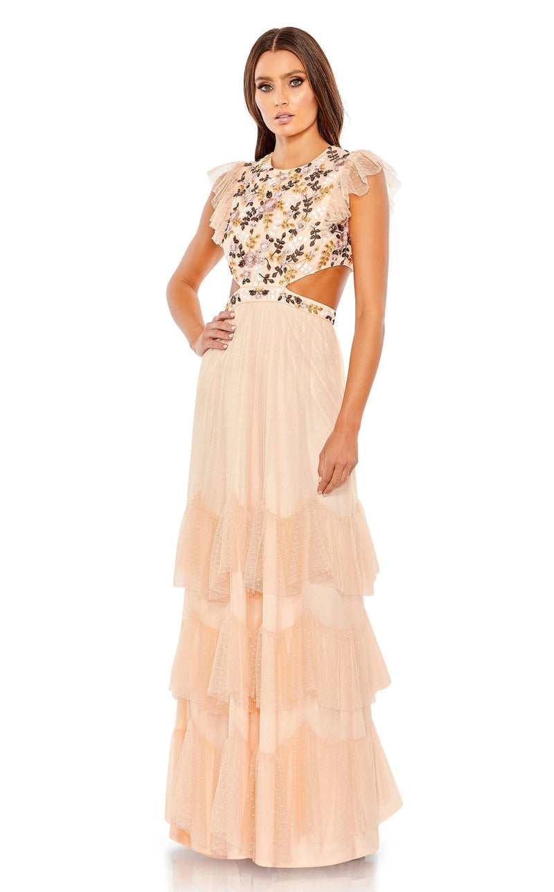 Mac Duggal 35106 Apricot