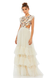 Mac Duggal 35106 Cream-Multi