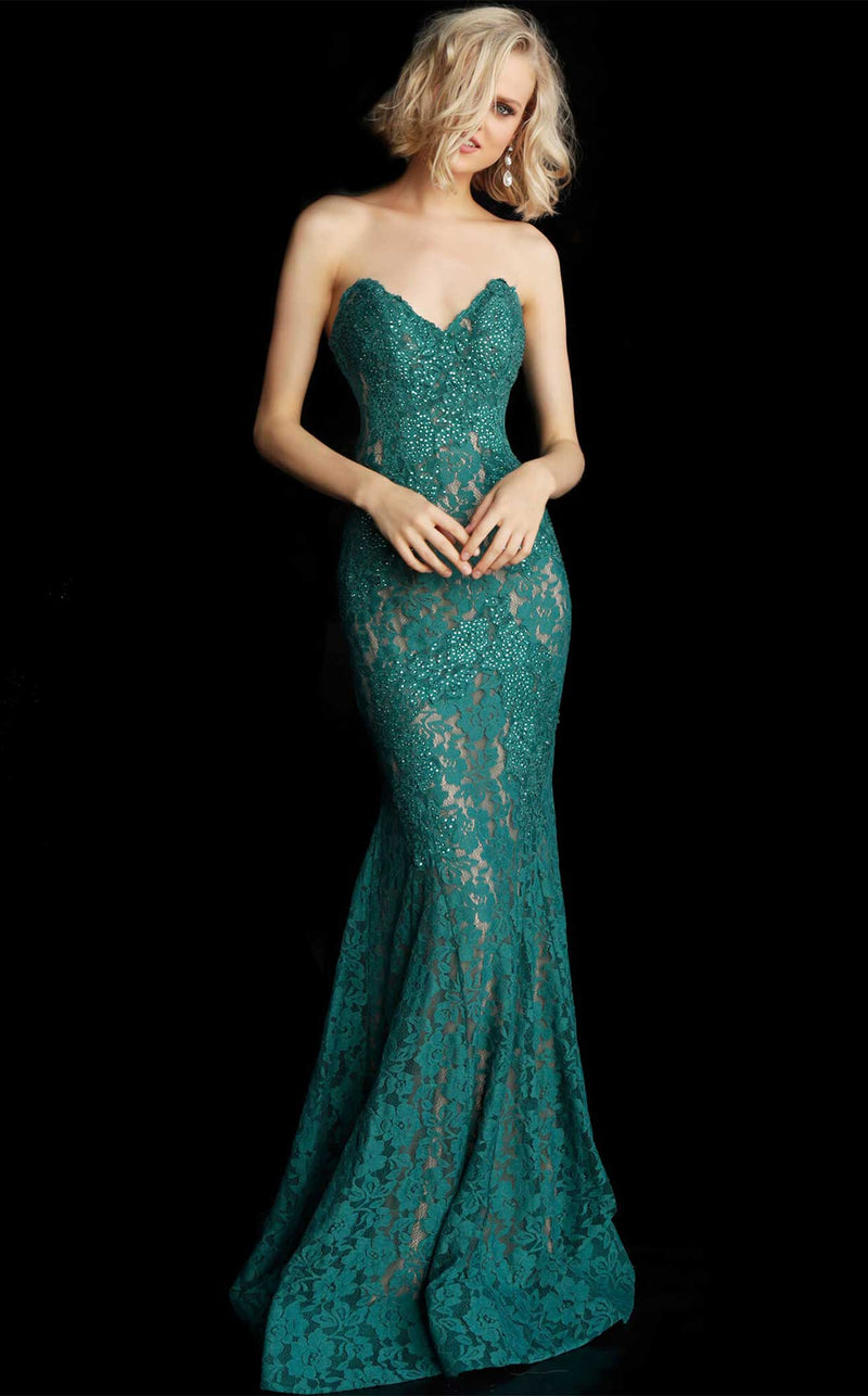 Jovani 37334BG Emerald