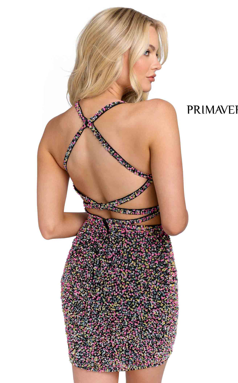 Primavera Couture 3824 Black Multi