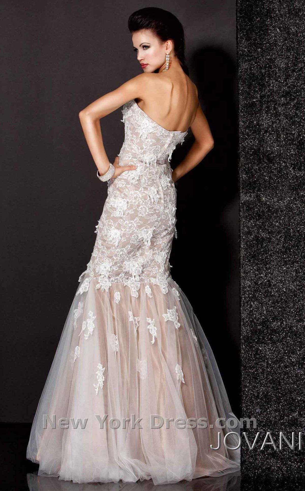 Jovani of New York shops formal gown