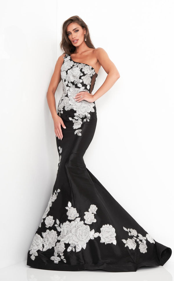 Jovani 3918 Black/Silver