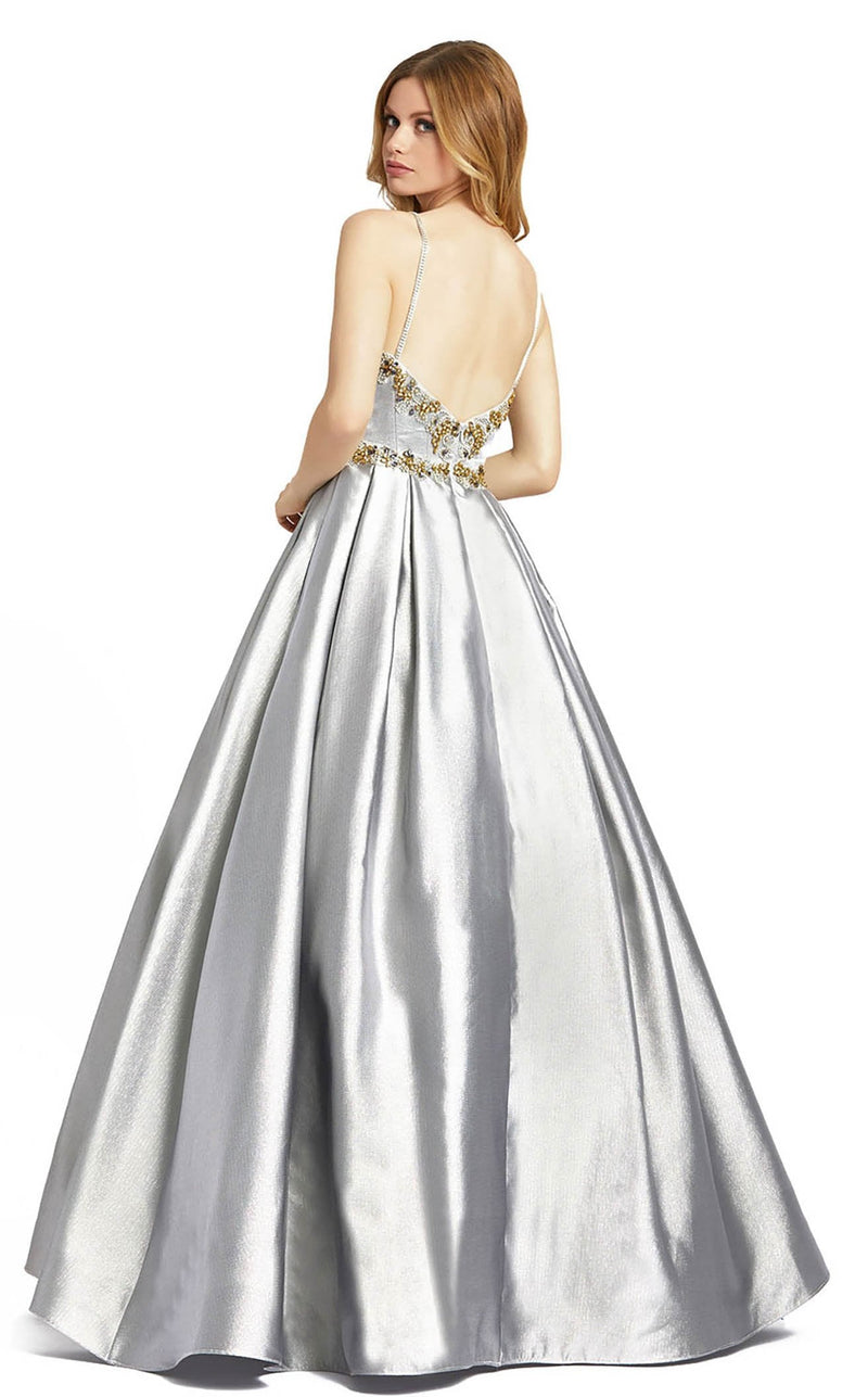 Mac Duggal 40890M Platinum