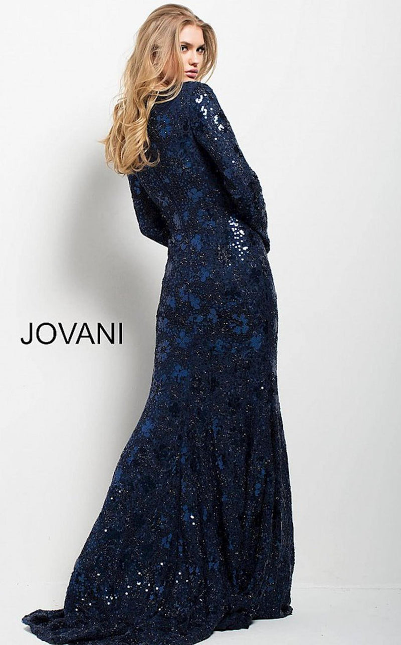 Jovani 40942BG Navy