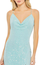 Mac Duggal 42026 Aqua