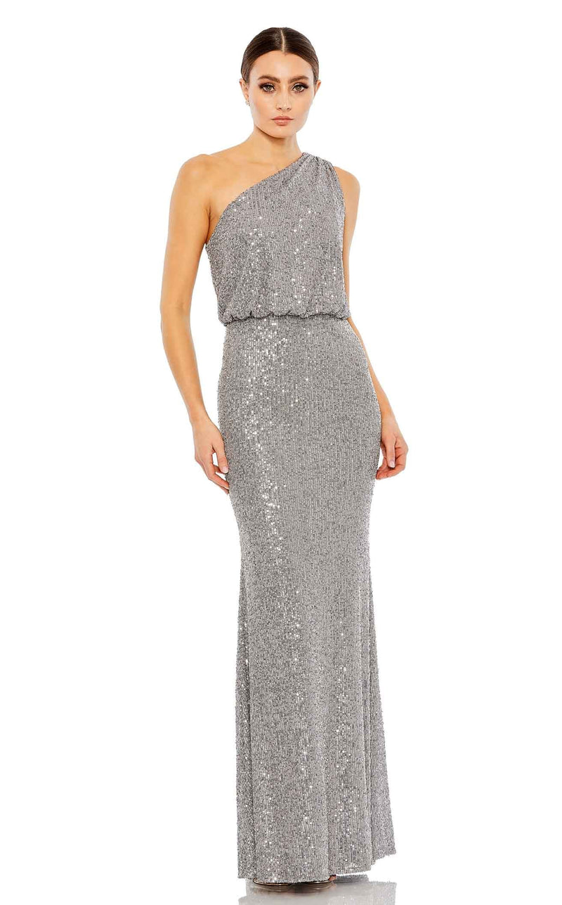 Mac Duggal 42045 Pewter