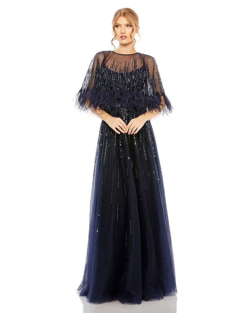 Mac Duggal 42098 Navy