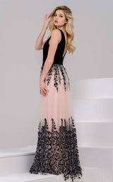 Jovani 42420 Nude-Black