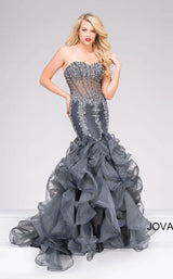 Jovani 42883bg Charcoal