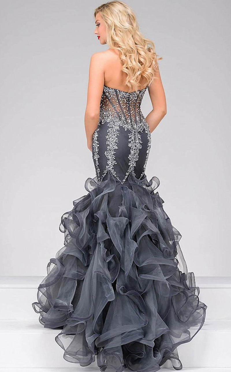 Jovani 42883bg Charcoal