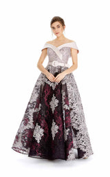 In Couture 4433 Mauve-Black