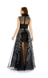 In Couture 4510 Black-Mauve