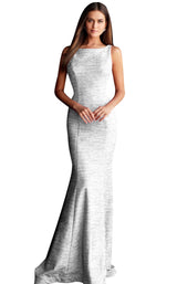 Jovani 45830BG White