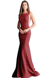 Jovani 45830BG Fuchsia