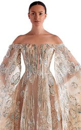 Edward Arsouni Couture SS0462 Gold-Champagne