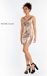 Rachel Allan 4630 Black Rose Gold