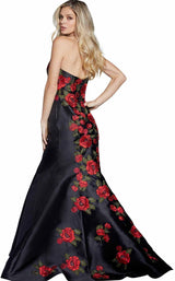 Jovani 48122BG Black Multi