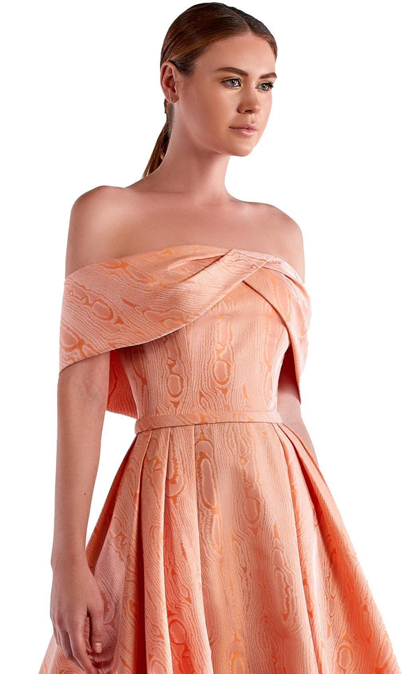 Edward Arsouni Couture SS0482 Orange