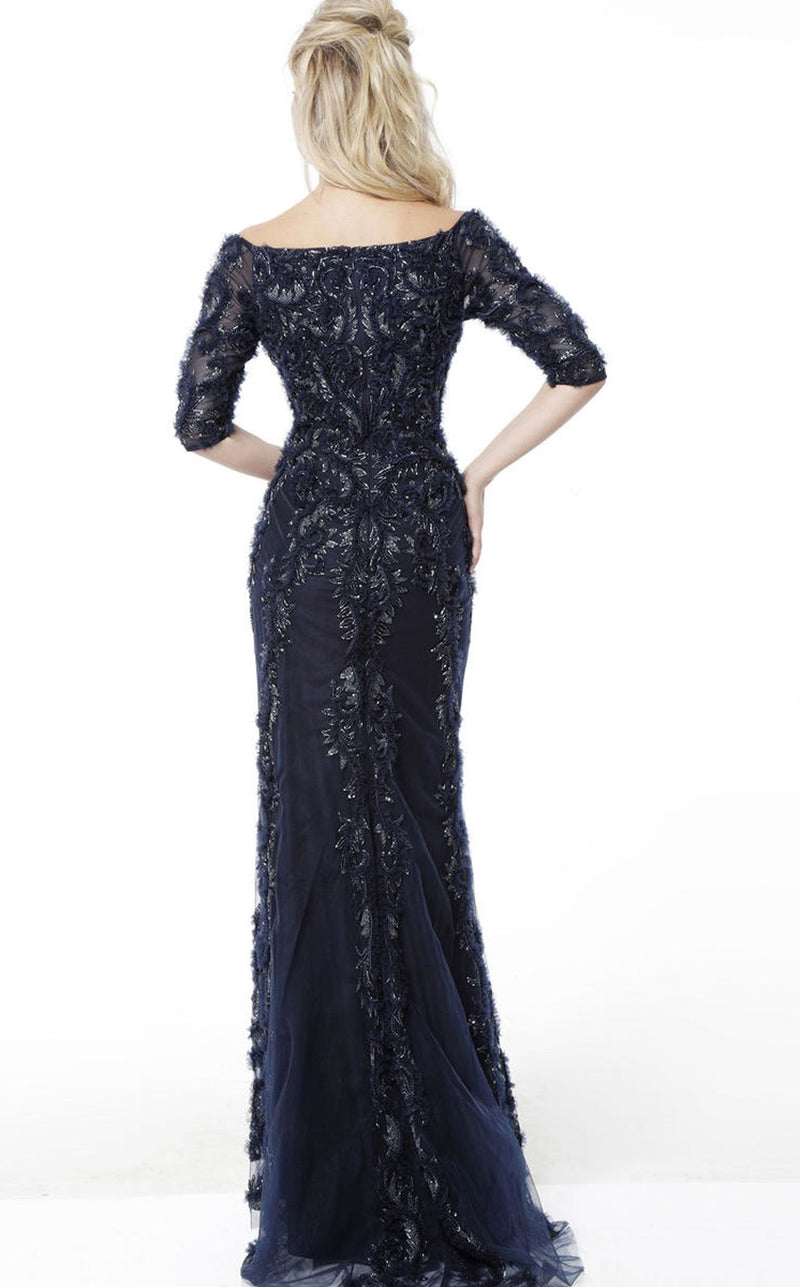 Jovani 48300BG Navy