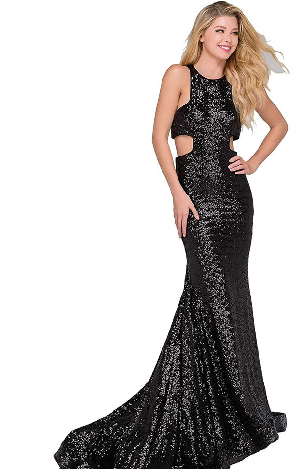 Jovani 48334BG Black