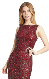 Mac Duggal 4876L Burgundy