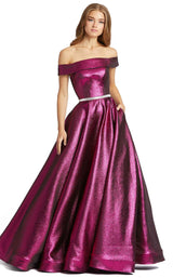 Mac Duggal 48881M Raspberry