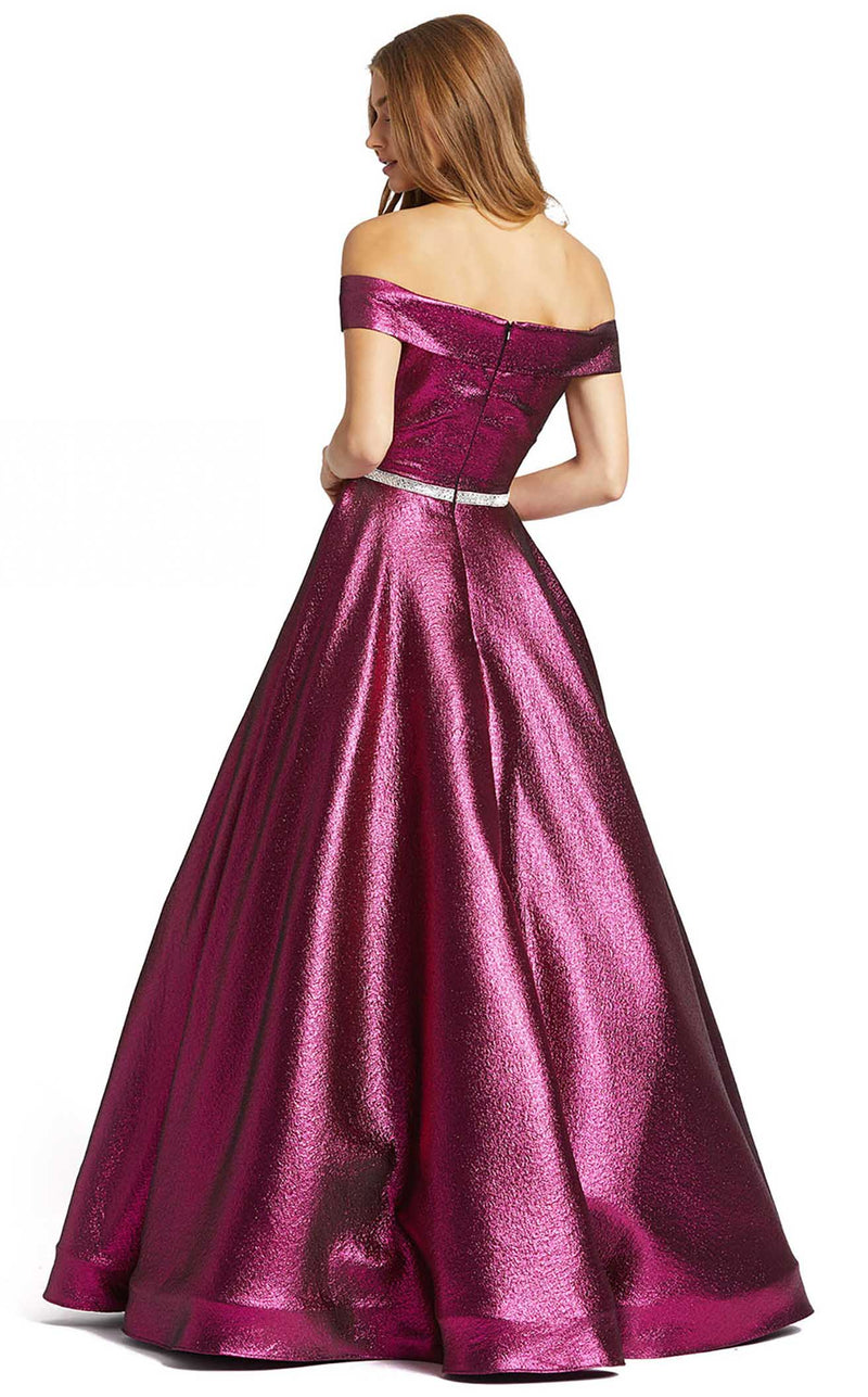 Mac Duggal 48881M Raspberry