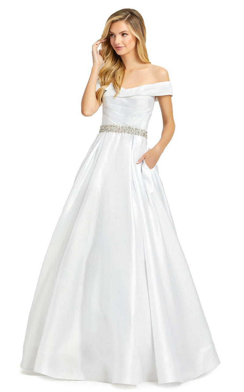 Mac Duggal 48926M White