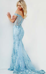 Jovani 06369 Light Blue