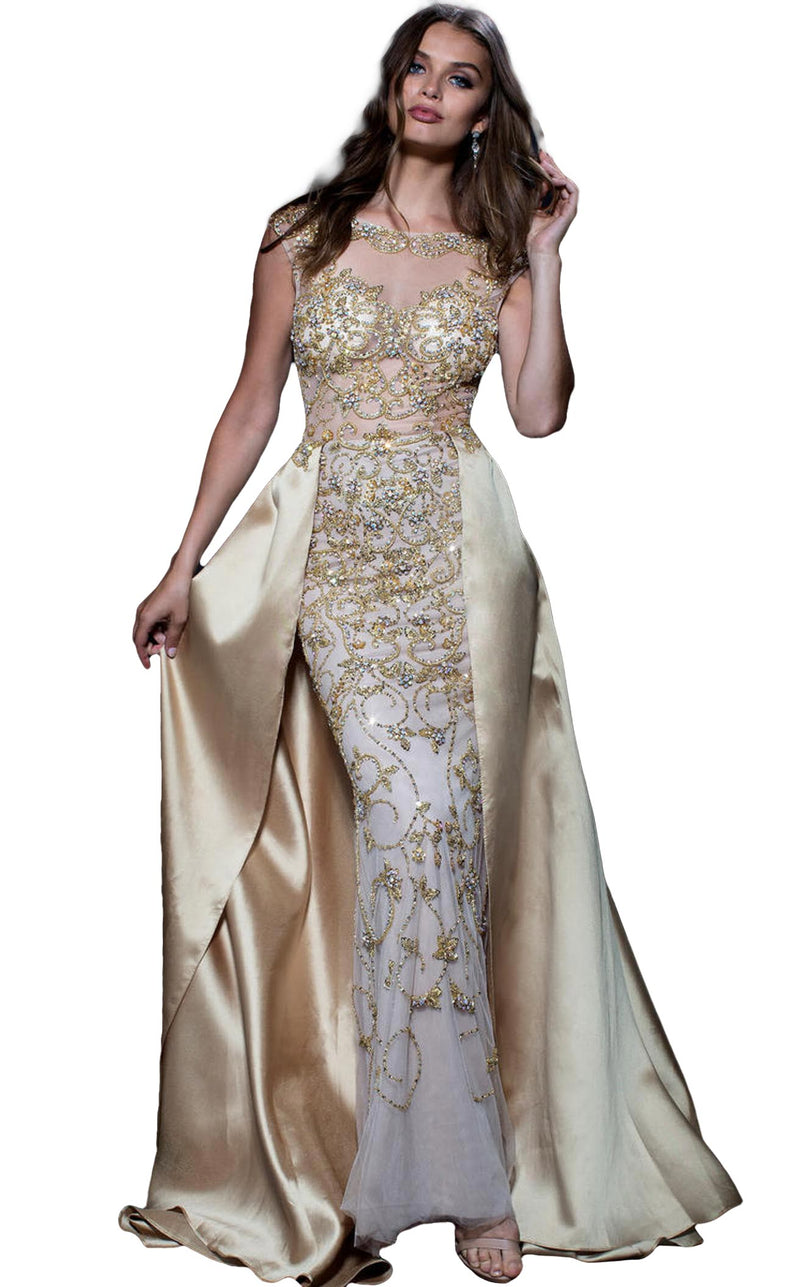 Jovani 49260bg Gold