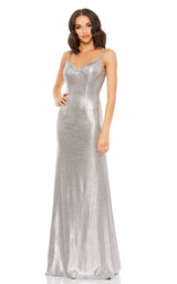 Mac Duggal 49449 Silver