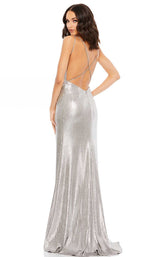 Mac Duggal 49449M Silver