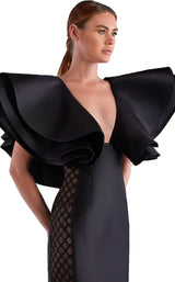 Edward Arsouni Couture SS0495 Black