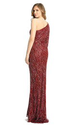 Mac Duggal 4982D Burgundy