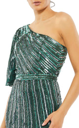 Mac Duggal 5000 Iridescent Green