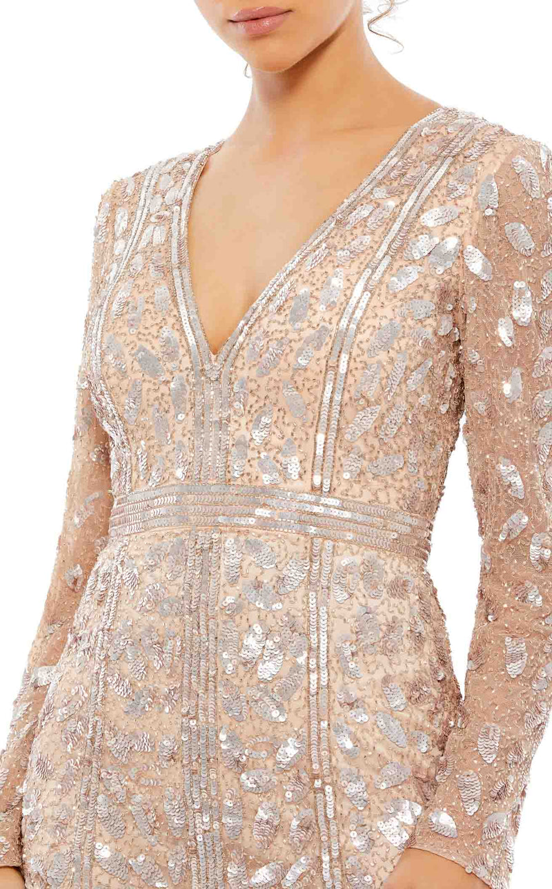 Mac Duggal 5002 Rose-Gold