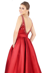 Mac Duggal 50509H Deep Red