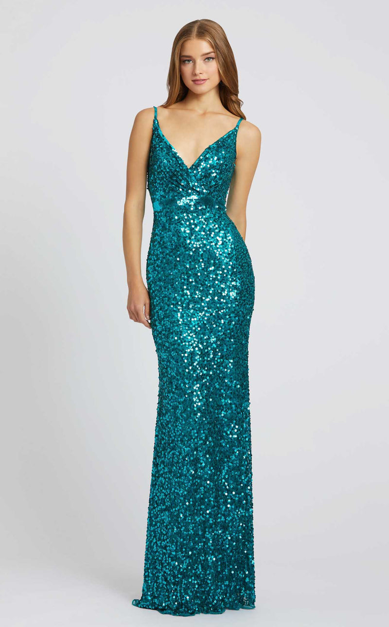 Mac Duggal 5055 Teal