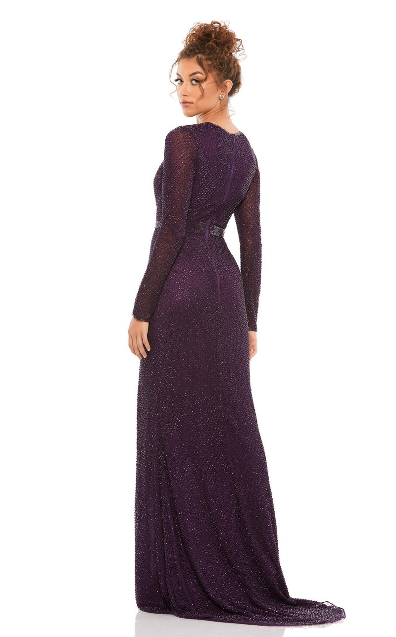 Mac Duggal 5056 Aubergine