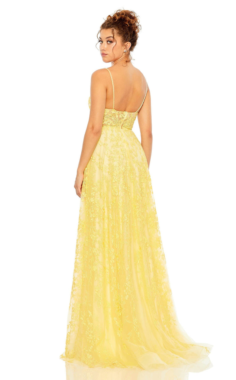 Mac Duggal 50683 Yellow