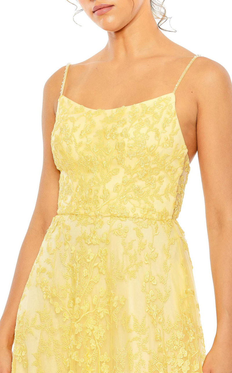 Mac Duggal 50683 Yellow